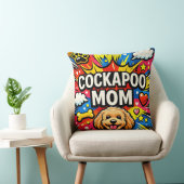 Cockapoo Moeder Kussen Cadeau Mooie Hond Kussen (Stoel)