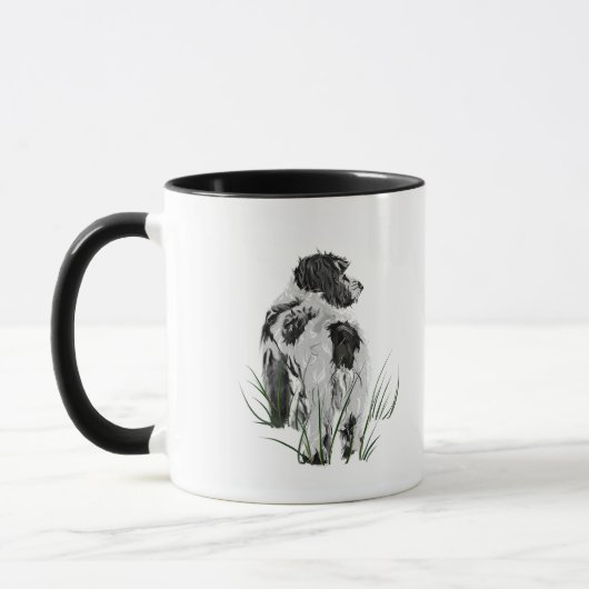 Cockapoo mok –  Hondenmoeder koffiemok, watercolor (Links)