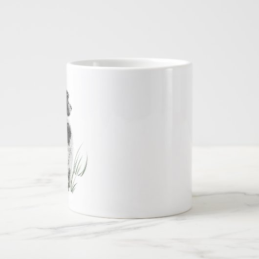 Cockapoo mok –  Hondenmoeder koffiemok, waterverf  (Voorkant)