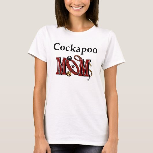 Cockapoo Mom Kleding T-shirt (Voorkant)