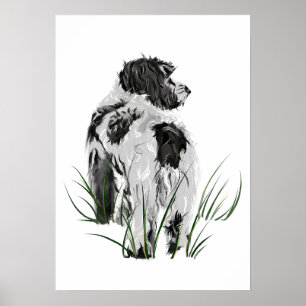 Cockapoo Muur Kunst Poster, Hond Huis Decoratie