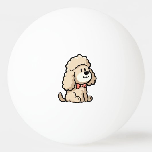 Cockapoo Pingpongbal (Voorkant)