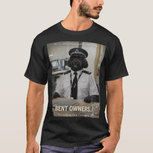 Cockapoo Politie T-shirt Grappig Hondenuitlaat C