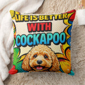 Cockapoo Pop Art Kussen | Grappig Geschenk voor Ho (Deken)