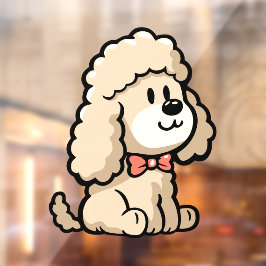 Cockapoo Raamsticker
