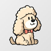 Cockapoo Raamsticker (Vel)