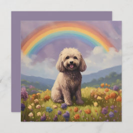 Cockapoo Rainbow Bridge Memorial aangepaste honden