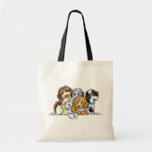 Cockapoo Rainbow Tote Bag (Voorkant)