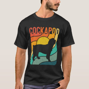 Cockapoo Retro Hondenliefhebber Mama Pap Gift T-shirt