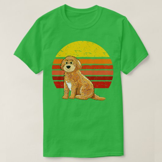 Cockapoo Retro T-shirt (Design voorkant)