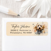 Cockapoo Return Address Label (Insitu)