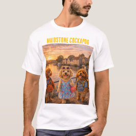 Cockapoo River T-shirt Kent Cadeau