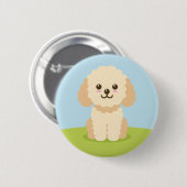 Cockapoo Ronde Button 5,7 Cm (Voorkant /achterkant)