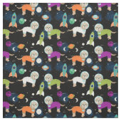 cockapoo ruimte honden patroon stof (Swatch)