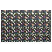 cockapoo ruimte honden patroon stof (Fat Quarter)
