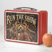 Cockapoo Run The Show Lunchbox – Funny Dog Gift (In situ)