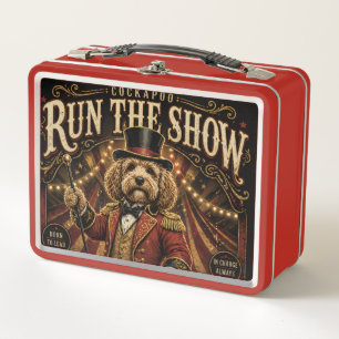 Cockapoo Run The Show Lunchtrommel – Grappig Hond 