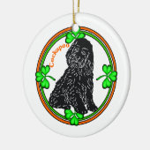 Cockapoo St Patrick's Day Keramisch Ornament (Links)