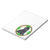 Cockapoo St Patrick's Day Notitieblok (Linkerzijde)