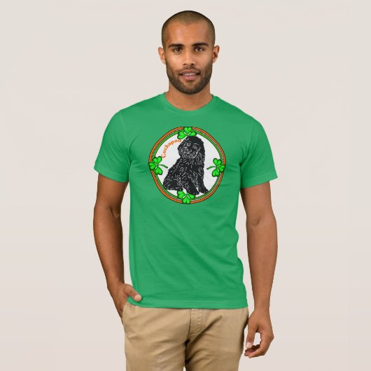 Cockapoo St Patrick's Day T-shirt (Voorkant volledig)