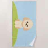 Cockapoo Strandlaken (Voorkant)