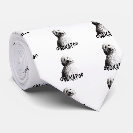 Cockapoo Stropdas (Opgerold)