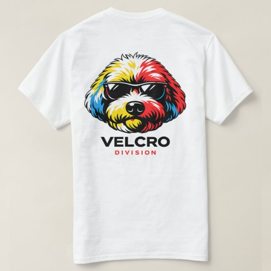Cockapoo T-shirt Grappig Geschenk voor Hondenliefh (Design achterkant)