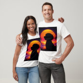 Cockapoo T-shirt - Retro Cockapoo-hondenliefhebber (Unisex)