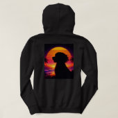 Cockapoo-trui cadeau esthetische hondenliefhebber hoodie (Design achterkant)