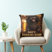 Cockapoo vader cadeau kussen | Vader hond cadeau (Stoel)