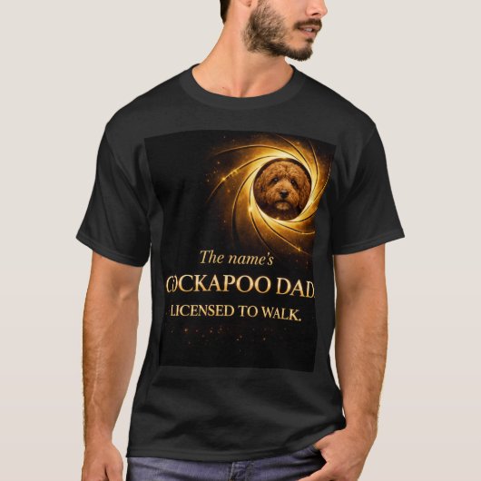 Cockapoo Vader Shirt | Grappig Wandelcadeau voor H (Voorkant)