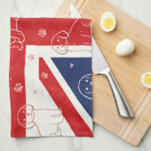 Cockapoo VK Cadeau | Union Jack Hond  Theedoek (Quarter Fold)