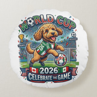 Cockapoo Wereldkampioenschap 2026 Rond Kussen