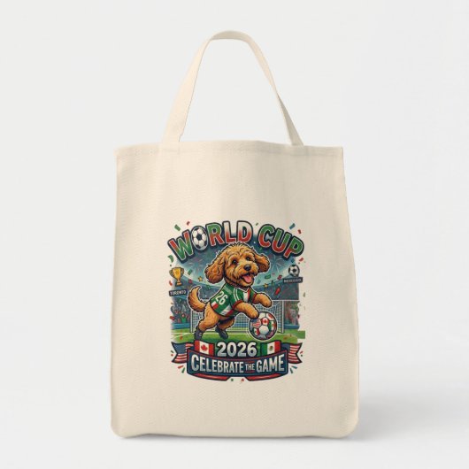 Cockapoo Wereldkampioenschap 2026 Tote Bag (Voorkant)