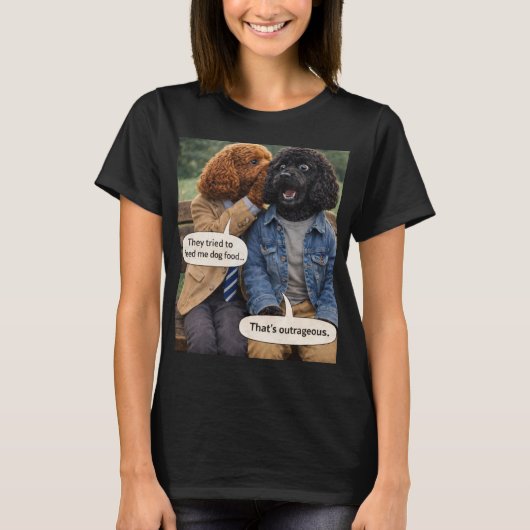 Cockapoo Whisper Shirt | Funny Dog gossiping Gift (Voorkant)