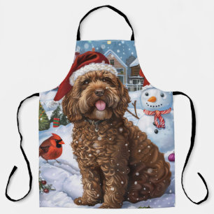 Cockapoo Winter Wonderland Christmas Joy Schort