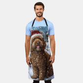 Cockapoo Winter Wonderland Christmas Joy Schort (Gedragen)