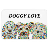 Cockapoo, Yorkshire Terrier en Maltipoo Magnet Magneet (Horizontaal)