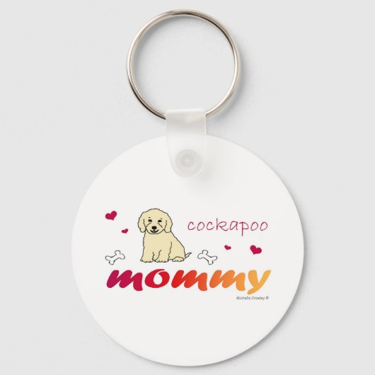 CockapooCrmMama Sleutelhanger (Voorkant)