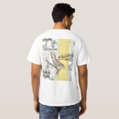 Cockatau Tropical Toile T-shirt (Achterkant volledig)