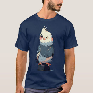 Cockatiel Bird Animals Lover Funny Design familie T-shirt