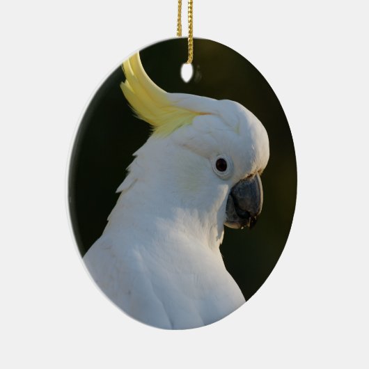 Cockatiel Bird Keramisch Ornament (Rechts)