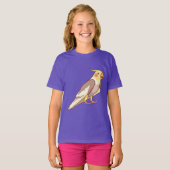 Cockatiel Bird Parrot T-shirt (Voorkant volledig)