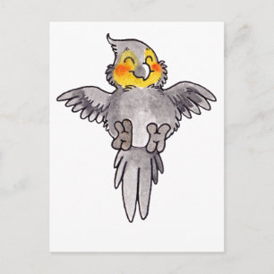 Cockatiel Briefkaart