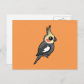 Cockatiel Briefkaart (Voorkant / Achterkant)