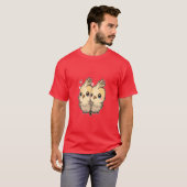 Cockatiel Cockatiels Heart Parrot Birds T-shirt (Voorkant volledig)