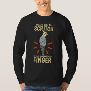 Cockatiel Cockato Lutino Quarrion Weiro T-shirt