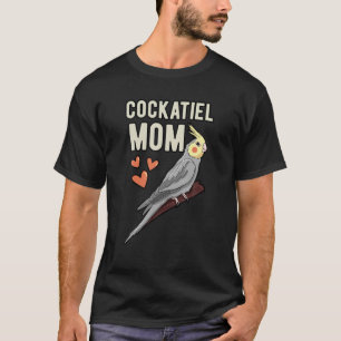 Cockatiel Cockato Quarrion Lutino Parrot moeder T-shirt