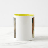 Cockatiel Cutie Tweekleurige Koffiemok (Center)