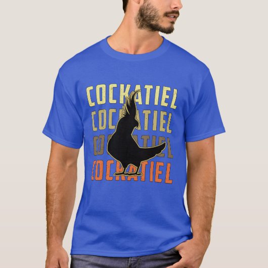 Cockatiel Eigenaren Parrot Lover Schattige Cockati T-shirt (Voorkant)